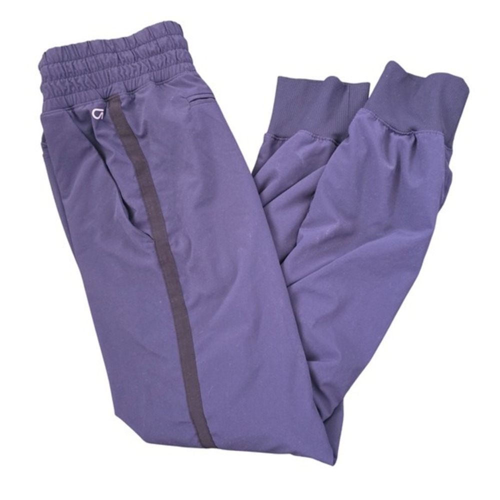 GapFit Womens Navy Blue Side Stripe Jogger Pants Small